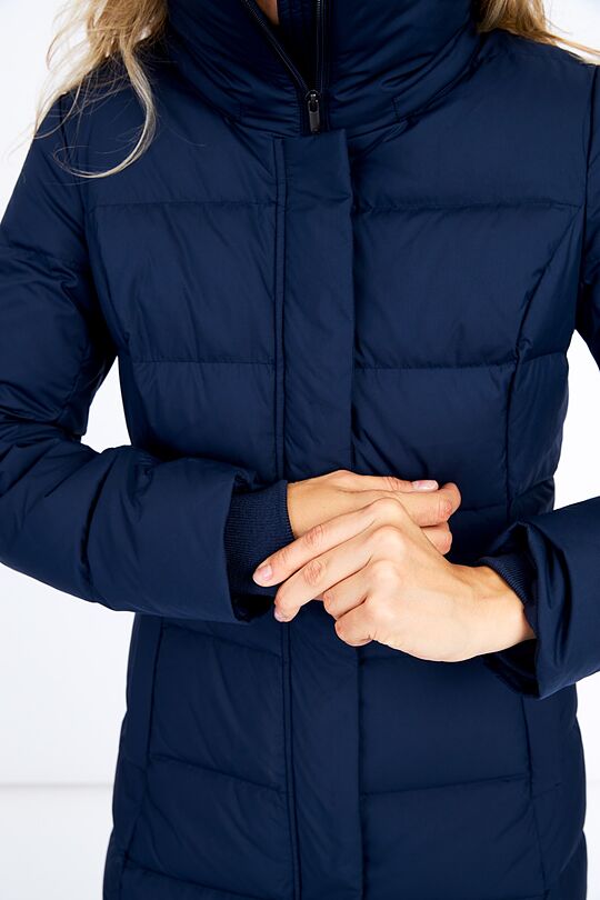 Long puffer down coat 5 | BLUE | Audimas