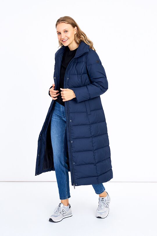 Long puffer down coat 6 | BLUE | Audimas