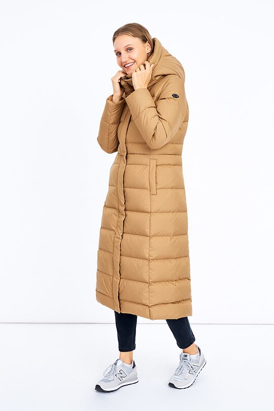 Long puffer down coat 1 | BROWN | Audimas