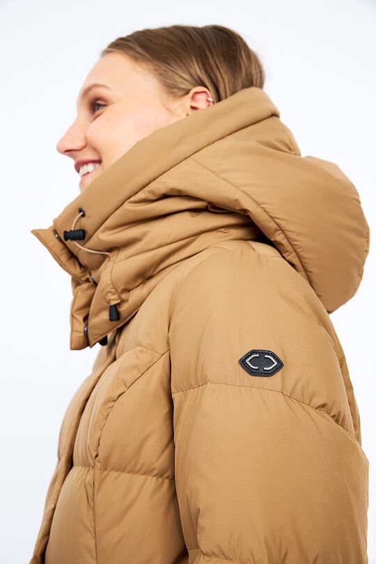 Long puffer down coat 3 | BROWN | Audimas