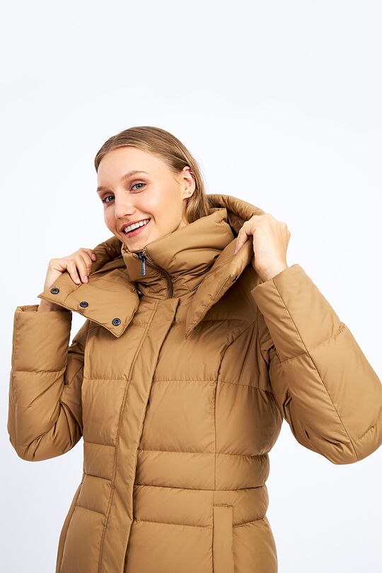 Long puffer down coat 4 | BROWN | Audimas