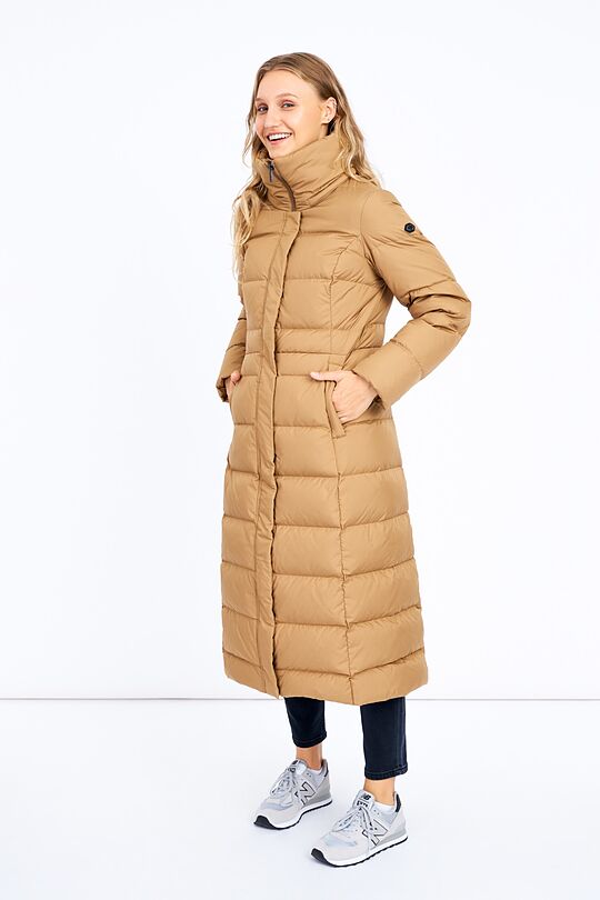 Long puffer down coat 5 | BROWN | Audimas