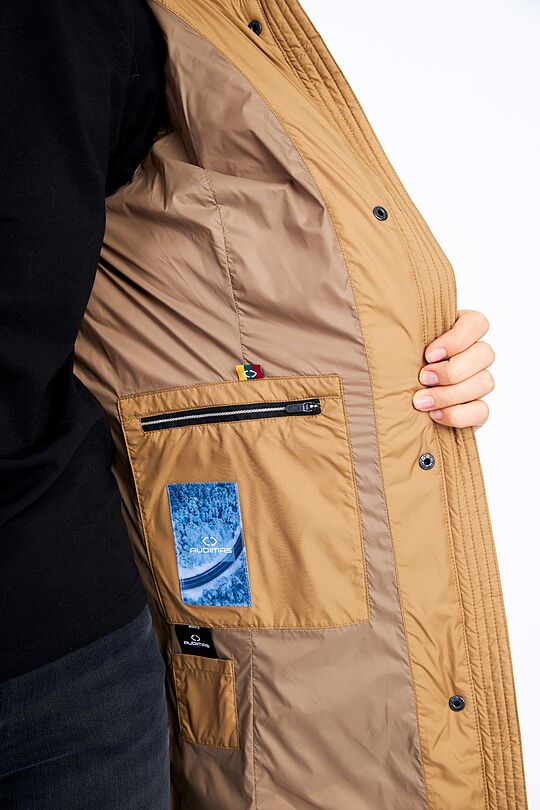 Long puffer down coat 8 | BROWN | Audimas