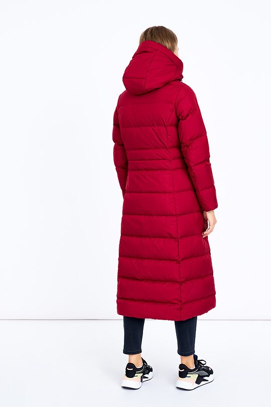 Long puffer down coat 2 | BURGUND | Audimas