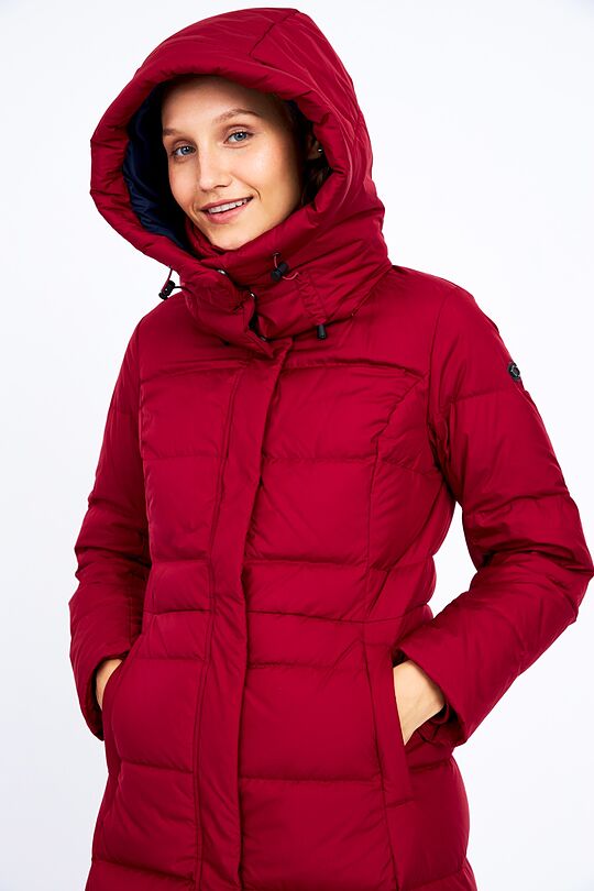 Long puffer down coat 3 | BURGUND | Audimas