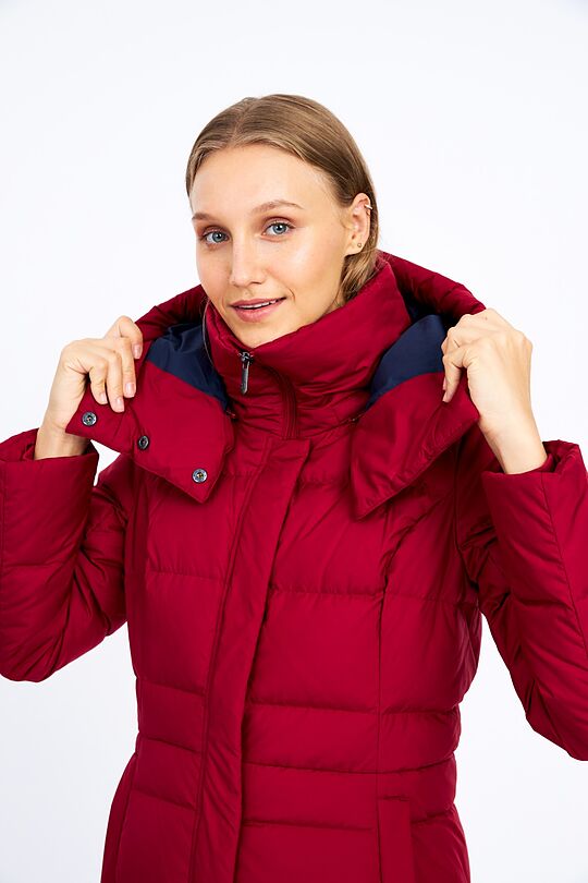 Long puffer down coat 4 | BURGUND | Audimas
