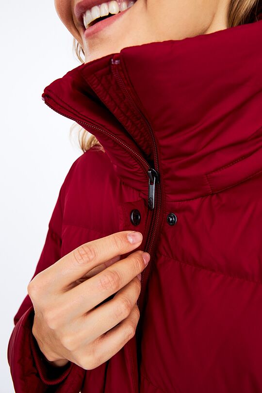 Long puffer down coat 5 | BURGUND | Audimas
