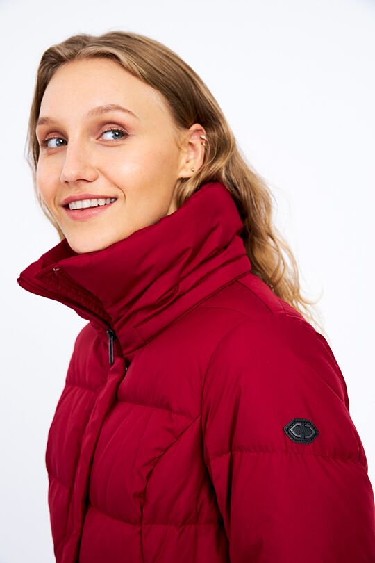 Long puffer down coat 8 | BURGUND | Audimas