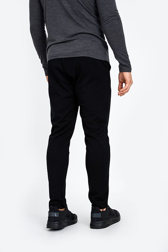 Merino wool blend sweatpants 3 | BLACK | Audimas