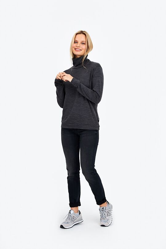 Merino-bamboo blend sweatshirt 6 | GREY/MELANGE | Audimas