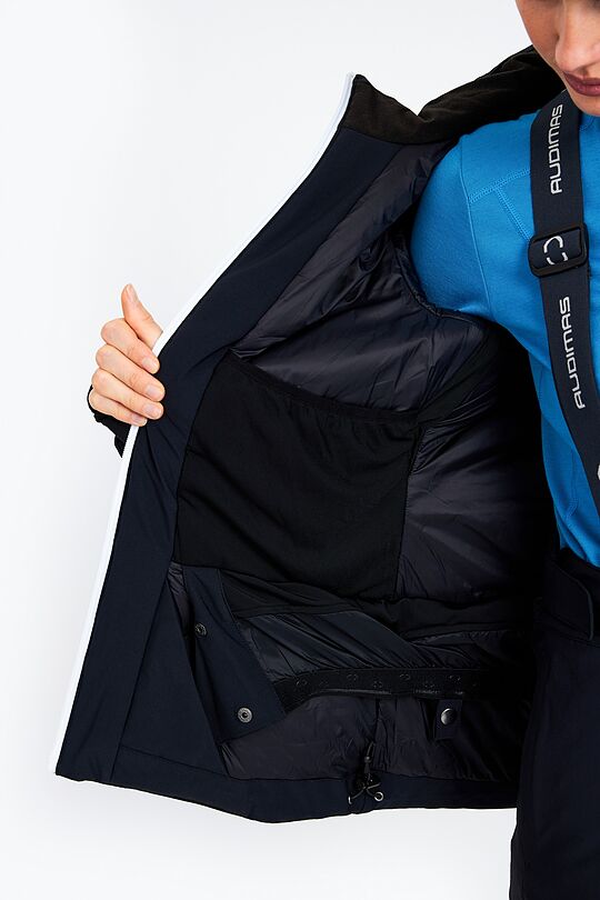 Ski jacket with THERMORE thermal insulation 11 | BLACK | Audimas