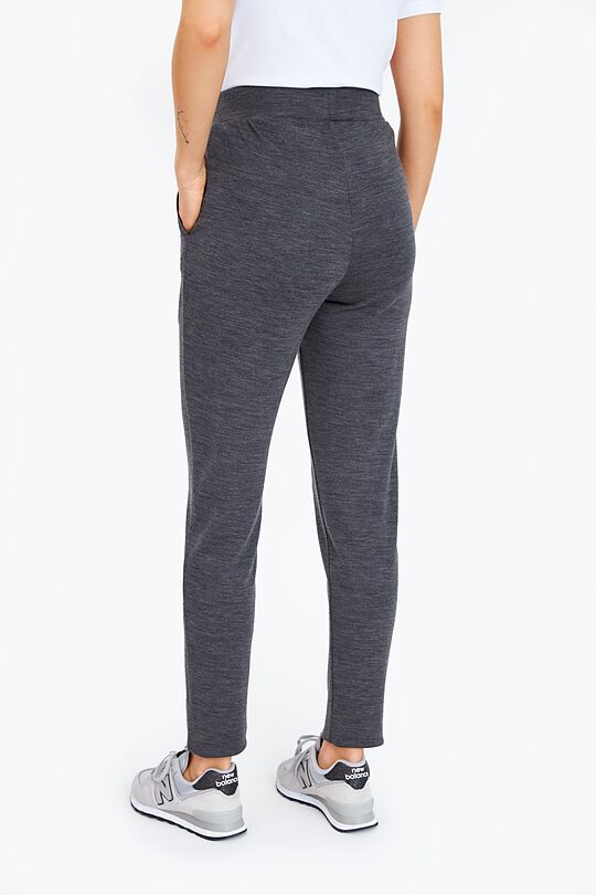 Merino-bamboo blend pants 3 | GREY/MELANGE | Audimas