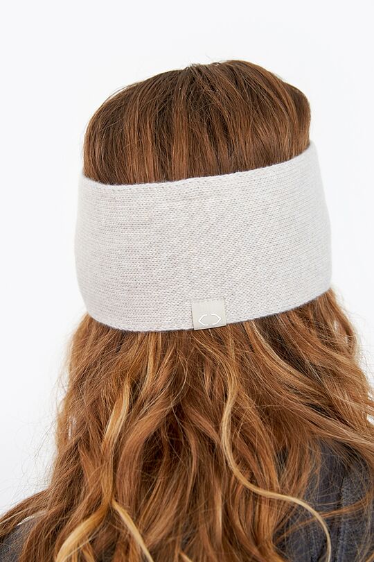 Knitted merino wool headband with cashmere 2 | TOFU | Audimas