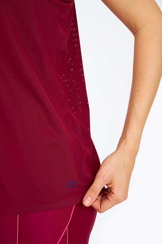 SENSITIVE tank top 4 | burgundy | Audimas