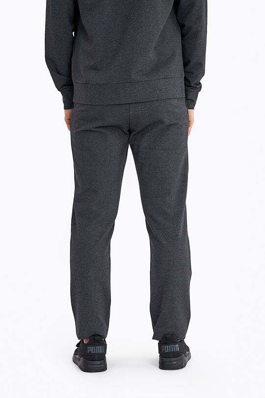 Organic french terry regural fit sweatpants 2 | GREY/MELANGE | Audimas