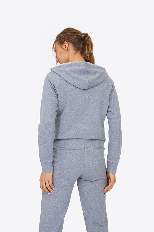 Organic cotton full zip hoodie 2 | GREY | Audimas