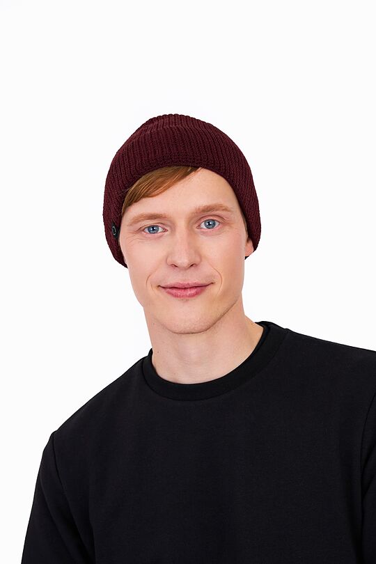 Knitted merino wool cap 2 | PORT ROYALE | Audimas