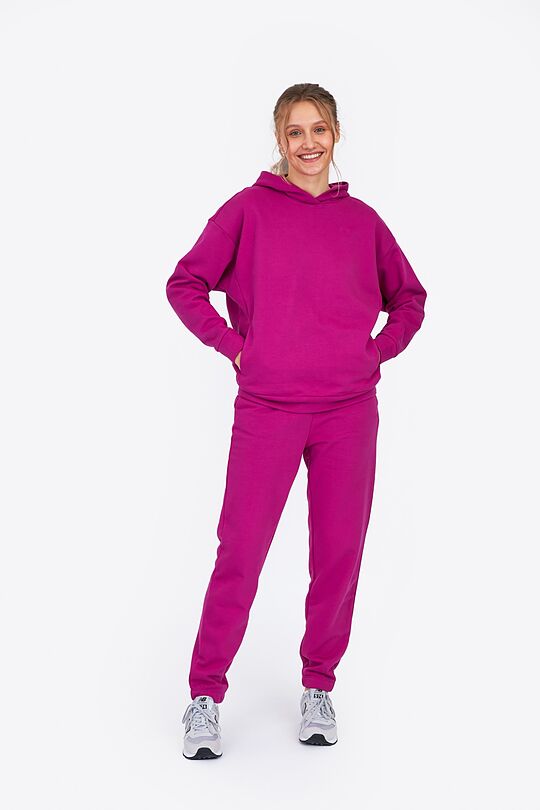 Oversized high-rise sweatpants 1 | PURPLE | Audimas