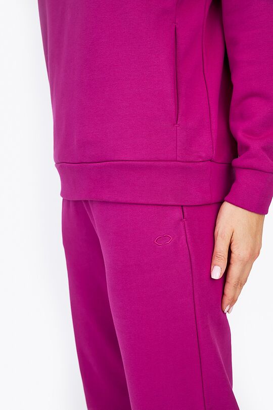 Oversized high-rise sweatpants 4 | PURPLE | Audimas