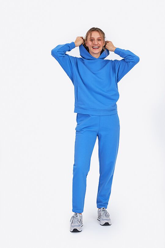 Oversized high-rise sweatpants 1 | BLUE | Audimas