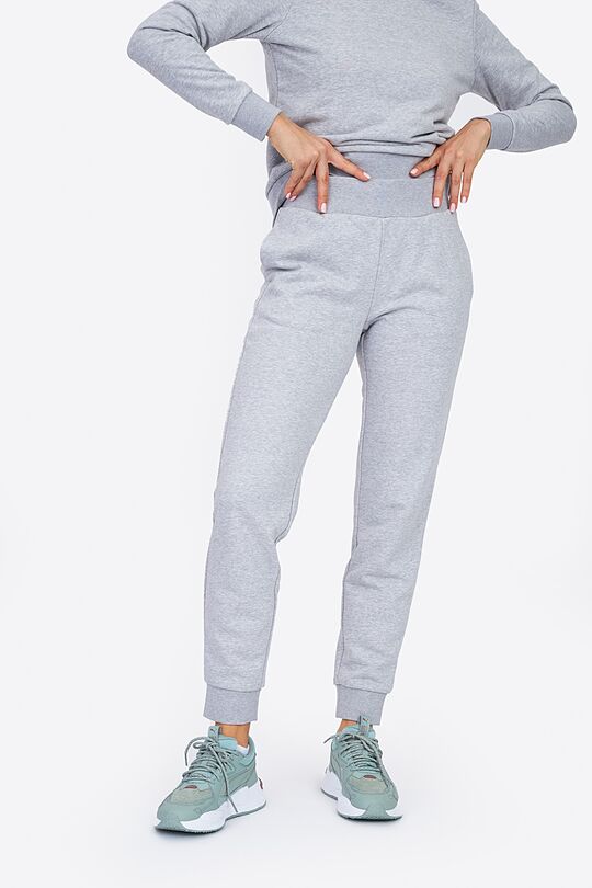 Organic cotton sweatpants 2 | GREY | Audimas