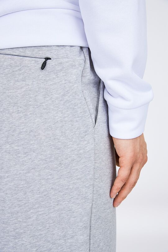 Oversized organic cotton sweatpants 4 | GREY | Audimas