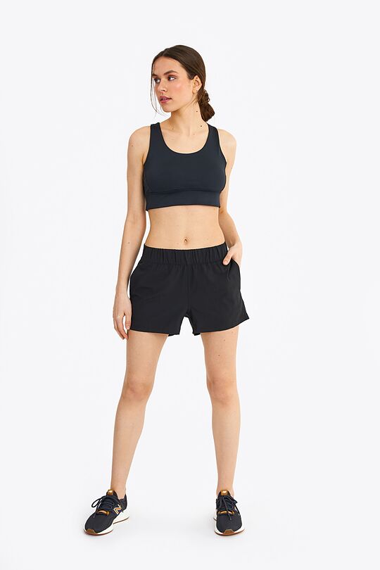 Essential medium support sports bra 3 | BLACK | Audimas