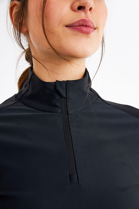 Training hal-zip top 4 | BLACK | Audimas