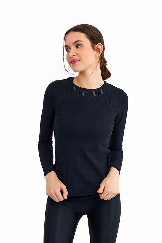 Sensitive long sleeve training top 2 | BLACK | Audimas