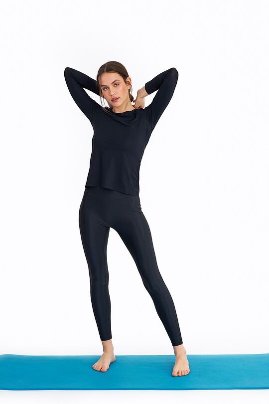 Sensitive long sleeve training top 6 | BLACK | Audimas