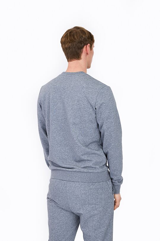 Organic cotton crewneck sweatshirt 2 | GREY | Audimas