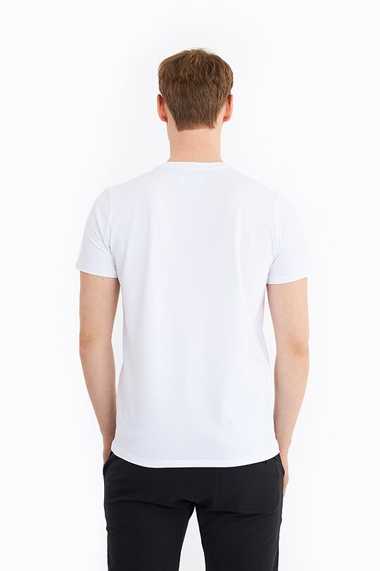 Organic cotton essential t-shirt 2 | WHITE | Audimas