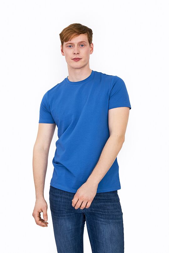 Organic cotton essential t-shirt 1 | BLUE | Audimas
