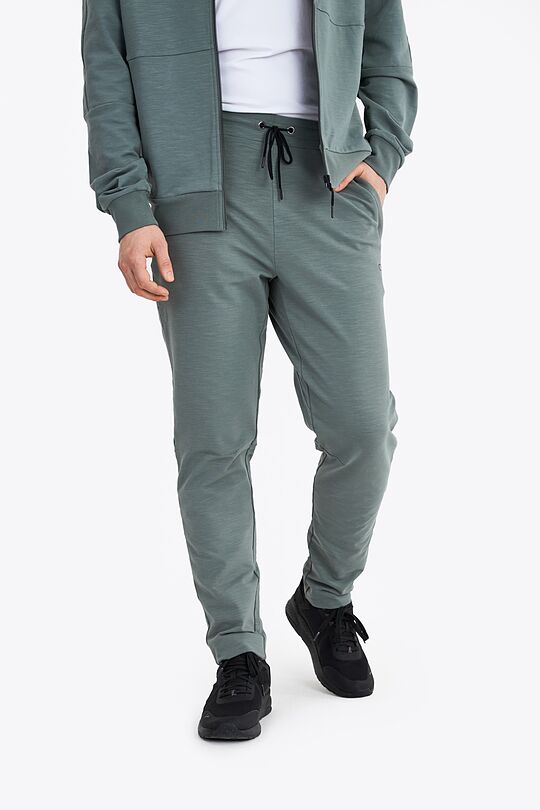 Fitted sweatpants 2 | GREEN/ KHAKI / LIME GREEN | Audimas