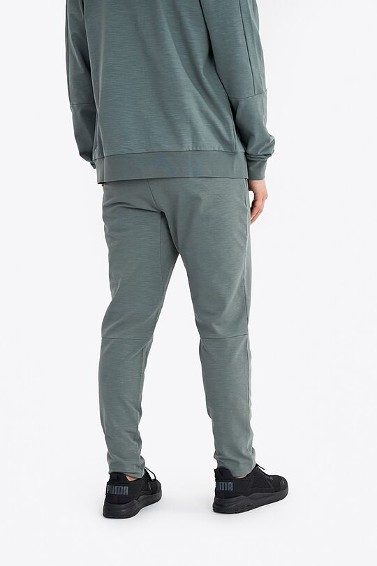 Fitted sweatpants 3 | GREEN/ KHAKI / LIME GREEN | Audimas