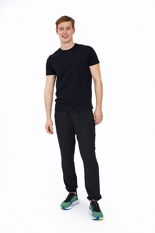 Wowen regural fit sweatpants 1 | BLACK | Audimas