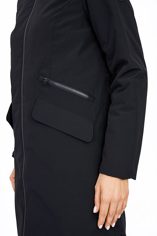 Long jacket with Thermore thermal insulation 6 | BLACK | Audimas