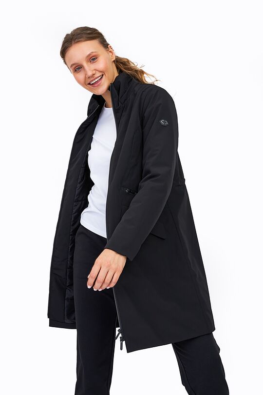 Long jacket with Thermore thermal insulation 8 | BLACK | Audimas
