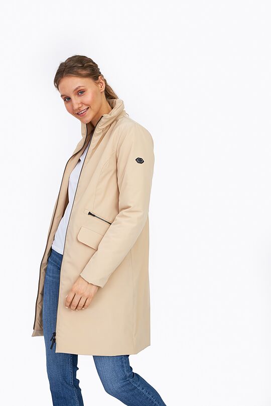 Long jacket with Thermore thermal insulation 8 | BROWN | Audimas