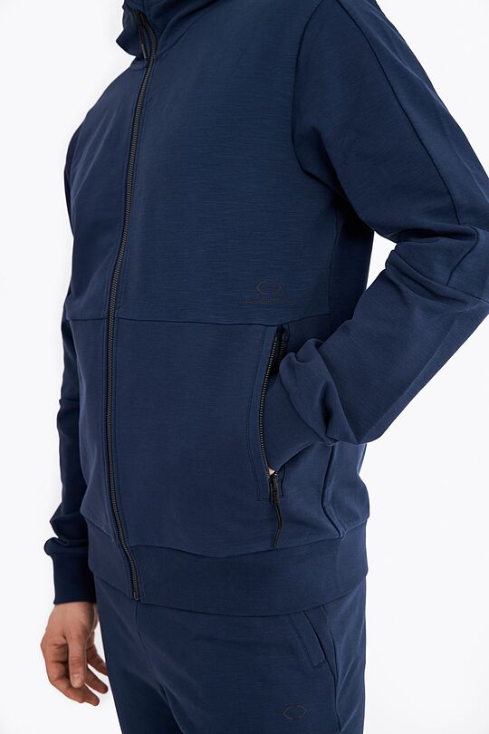 Zip through hoodie 4 | BLUE | Audimas