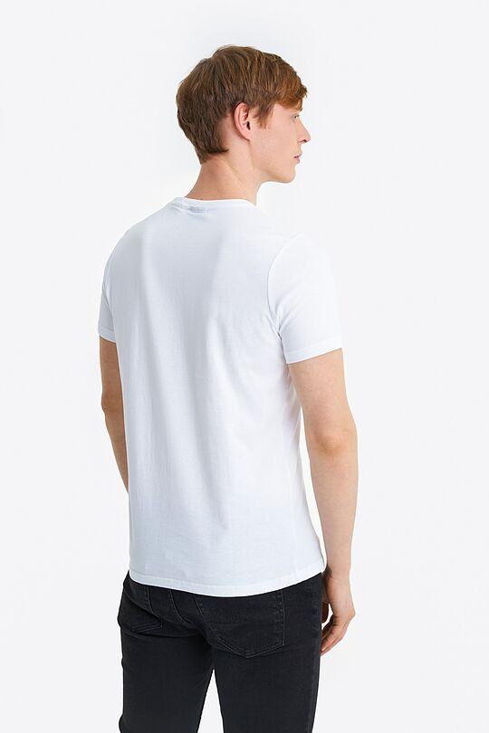 Cotton t-shirt 2 | WHITE | Audimas