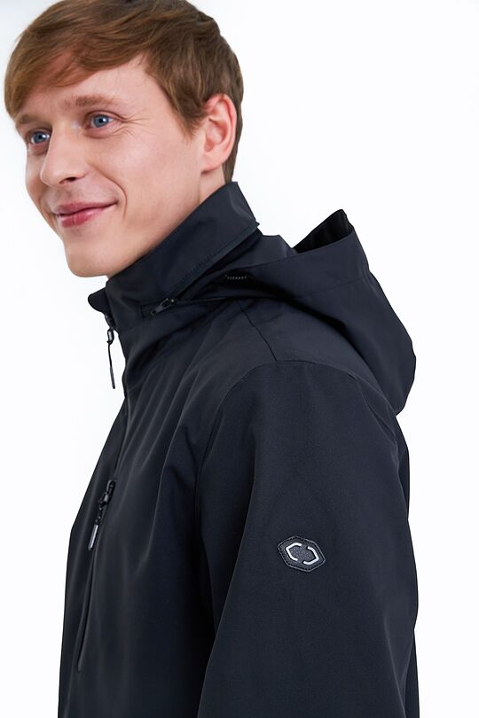 Light water repellant parka jacket 3 | BLACK | Audimas