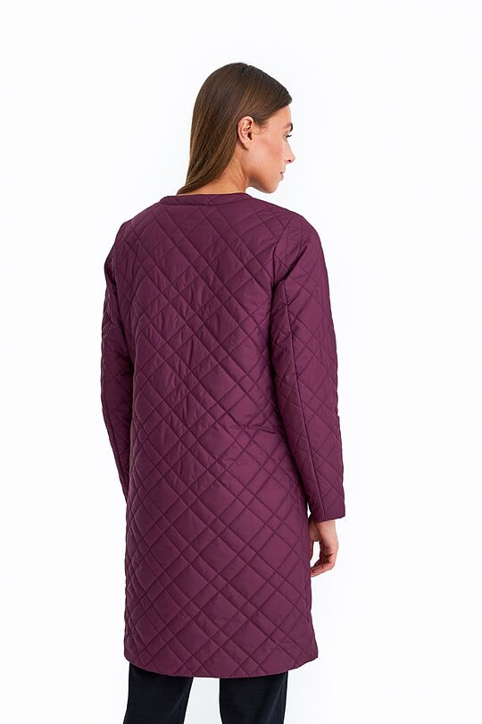 Long Thermore insulated quilted coat 5 | BORDO | Audimas