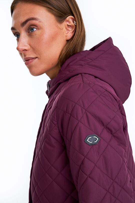 Long Thermore insulated quilted coat 7 | BORDO | Audimas