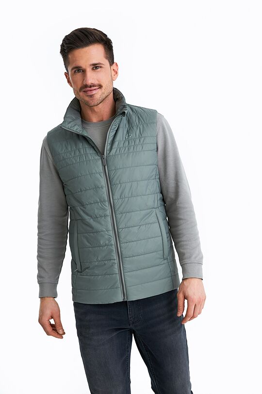 Thermore insulated padded vest 5 | GREEN | Audimas