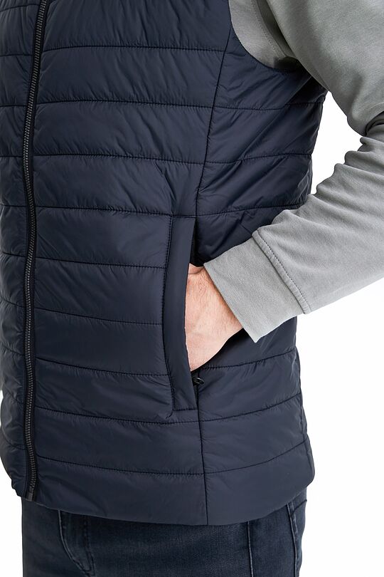 Thermore insulated padded vest 4 | BLACK | Audimas