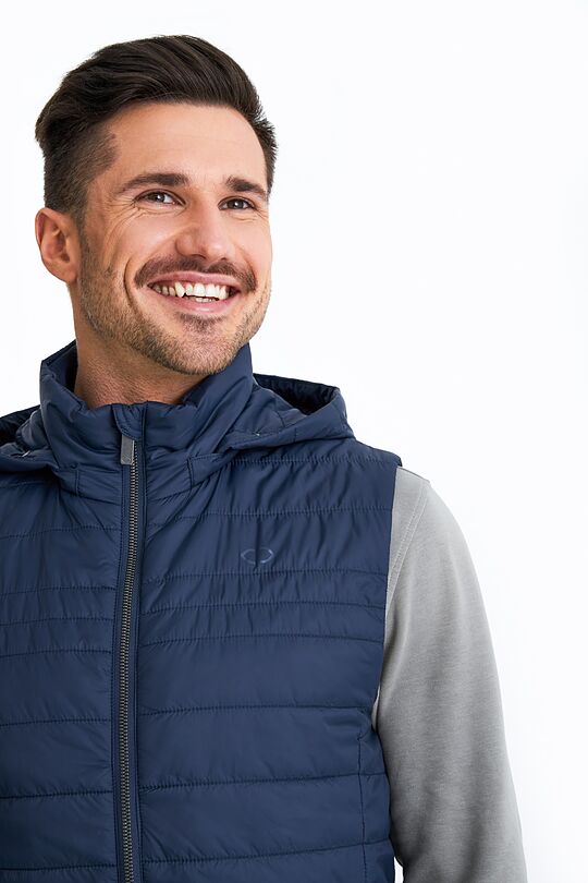 Thermore insulated padded vest 5 | BLUE | Audimas