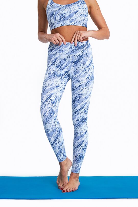 Printed leggings 4 | BLUE | Audimas