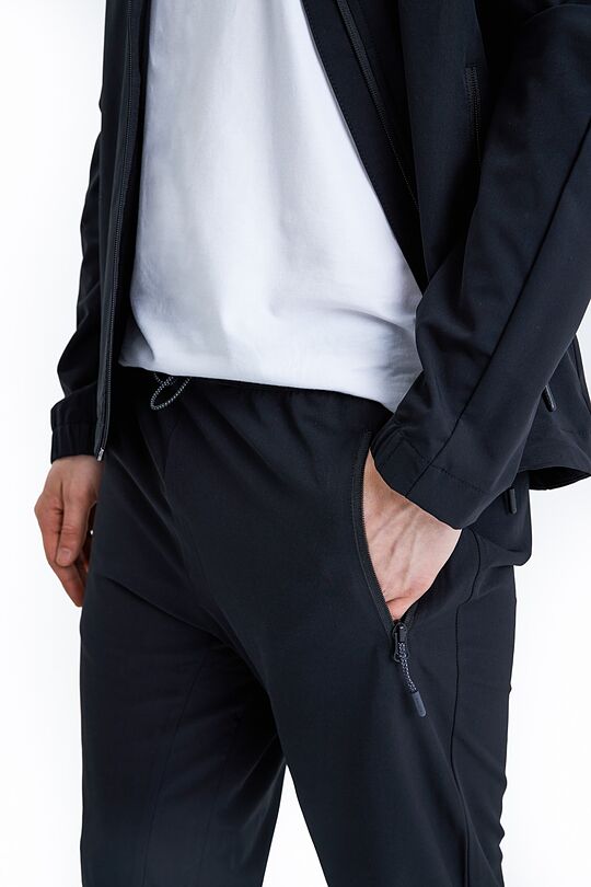 Wowen slim fit sweatpants 6 | BLACK | Audimas