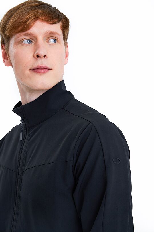 Wowen zip trough jacket 4 | BLACK | Audimas